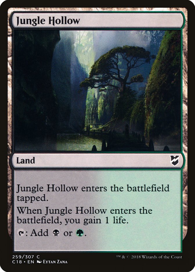 Jungle Hollow [Commander 2018] | Grognard Games