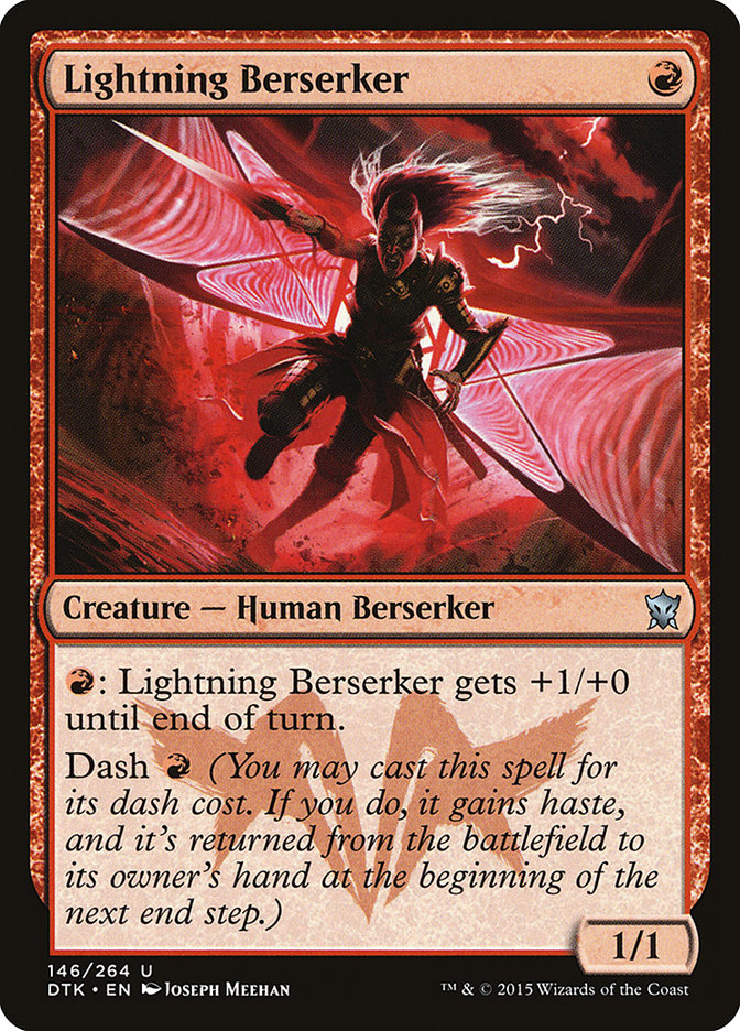 Lightning Berserker [Dragons of Tarkir] | Grognard Games