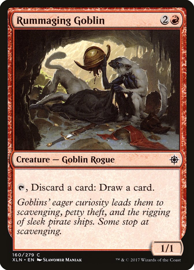 Rummaging Goblin [Ixalan] | Grognard Games