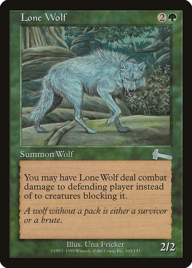 Lone Wolf [Urza's Legacy] | Grognard Games