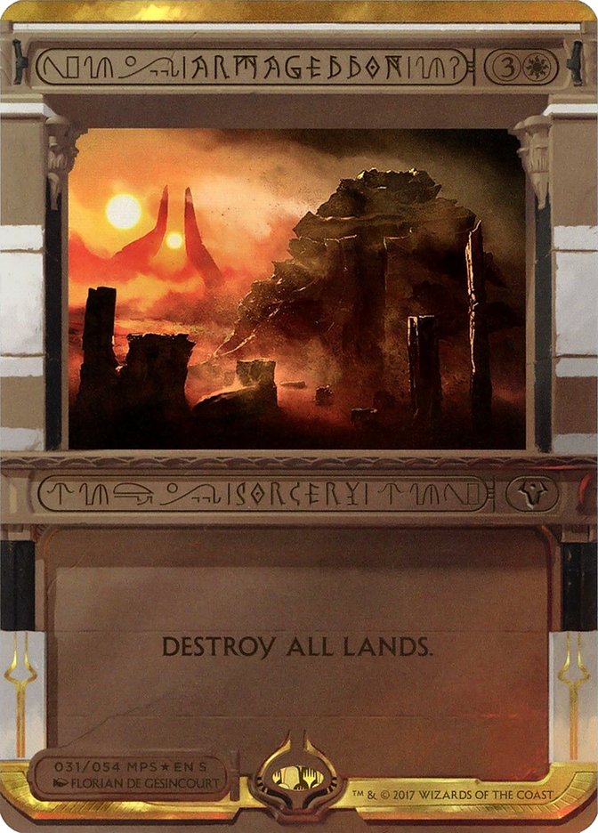 Armageddon (Invocation) [Amonkhet Invocations] | Grognard Games