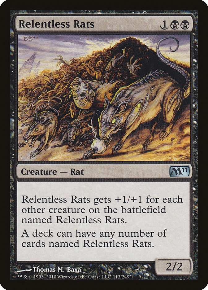 Relentless Rats [Magic 2011] | Grognard Games