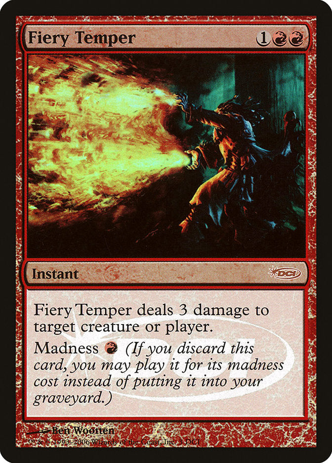 Fiery Temper [Gateway 2006] | Grognard Games