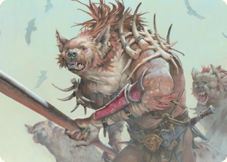 Gnoll Art Card [Dungeons & Dragons: Adventures in the Forgotten Realms Art Series] | Grognard Games