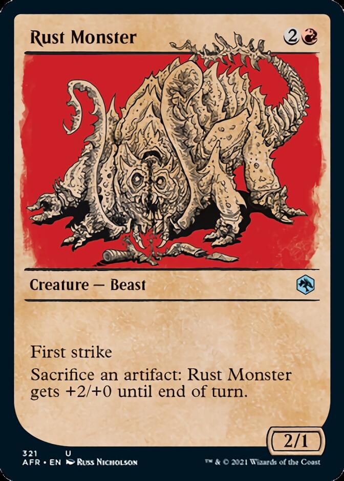 Rust Monster (Showcase) [Dungeons & Dragons: Adventures in the Forgotten Realms] | Grognard Games