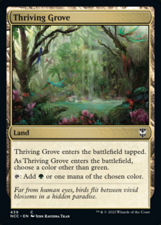 Thriving Grove [Streets of New Capenna Commander] | Grognard Games