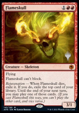 Flameskull (Promo Pack) [Dungeons & Dragons: Adventures in the Forgotten Realms Promos] | Grognard Games