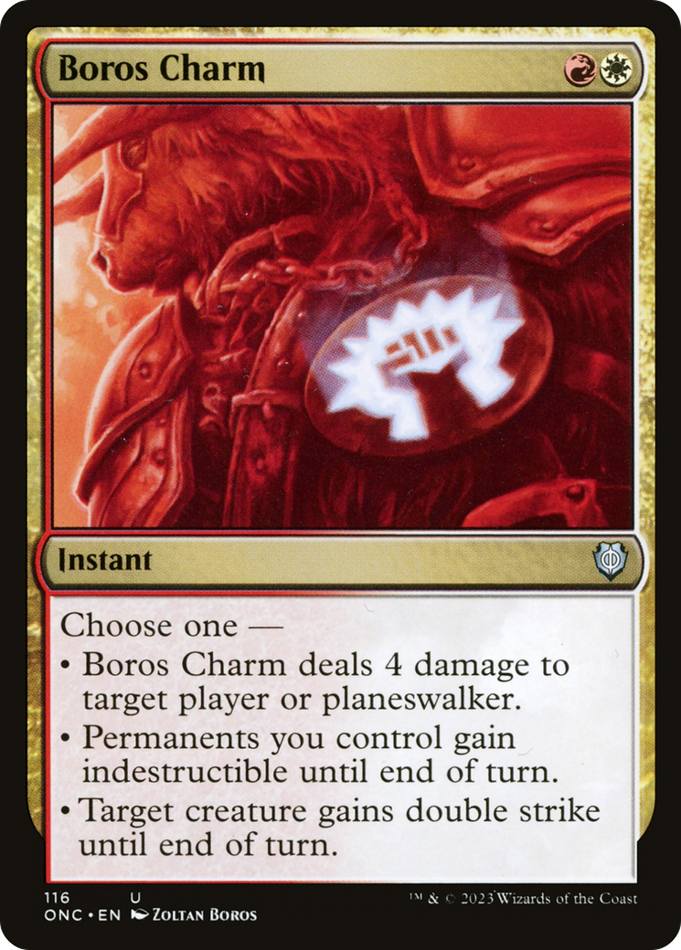 Boros Charm [Phyrexia: All Will Be One Commander] | Grognard Games