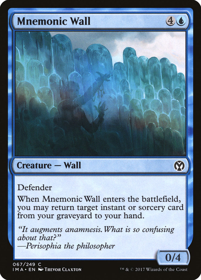 Mnemonic Wall [Iconic Masters] | Grognard Games