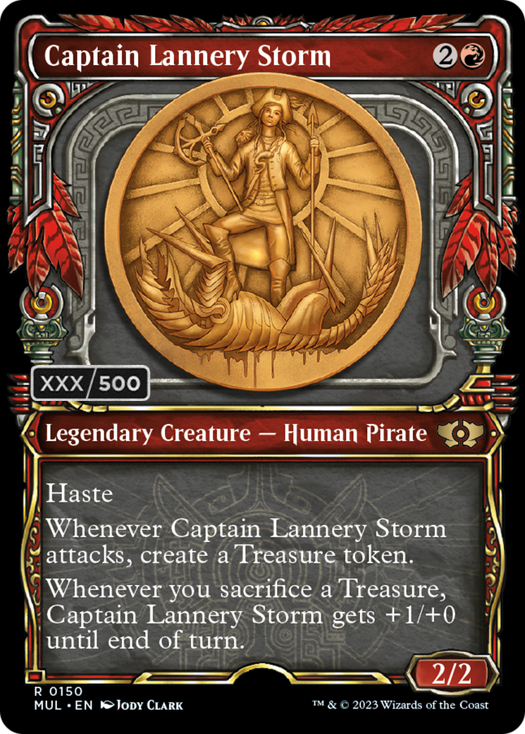 Captain Lannery Storm (Serialized) [Multiverse Legends] | Grognard Games