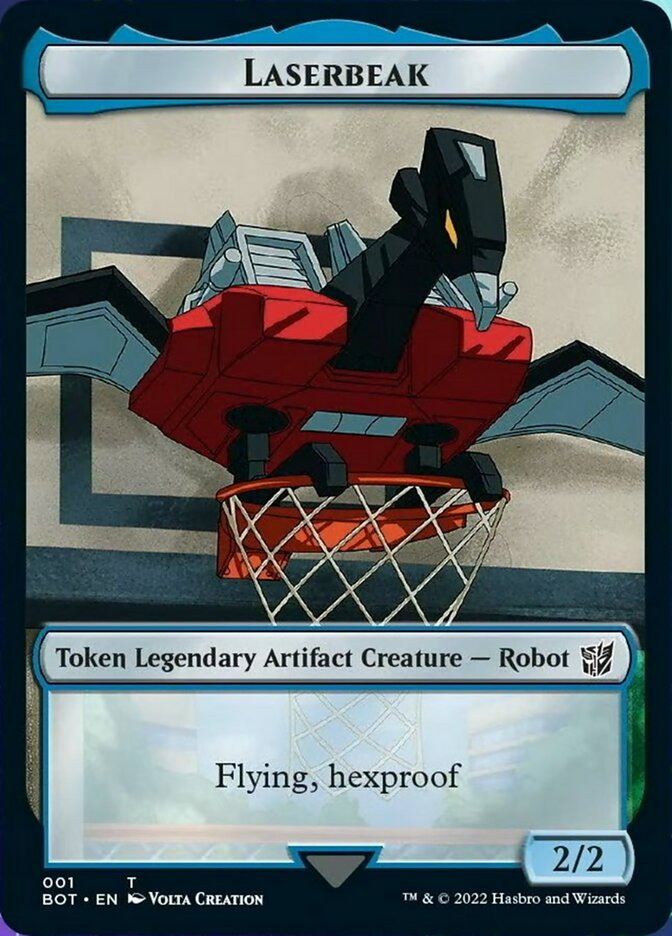 Laserbeak [Universes Beyond: Transformers Tokens] | Grognard Games