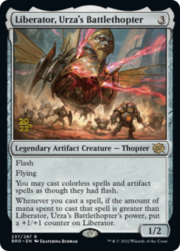 Liberator, Urza's Battlethopter [The Brothers' War: Prerelease Promos] | Grognard Games