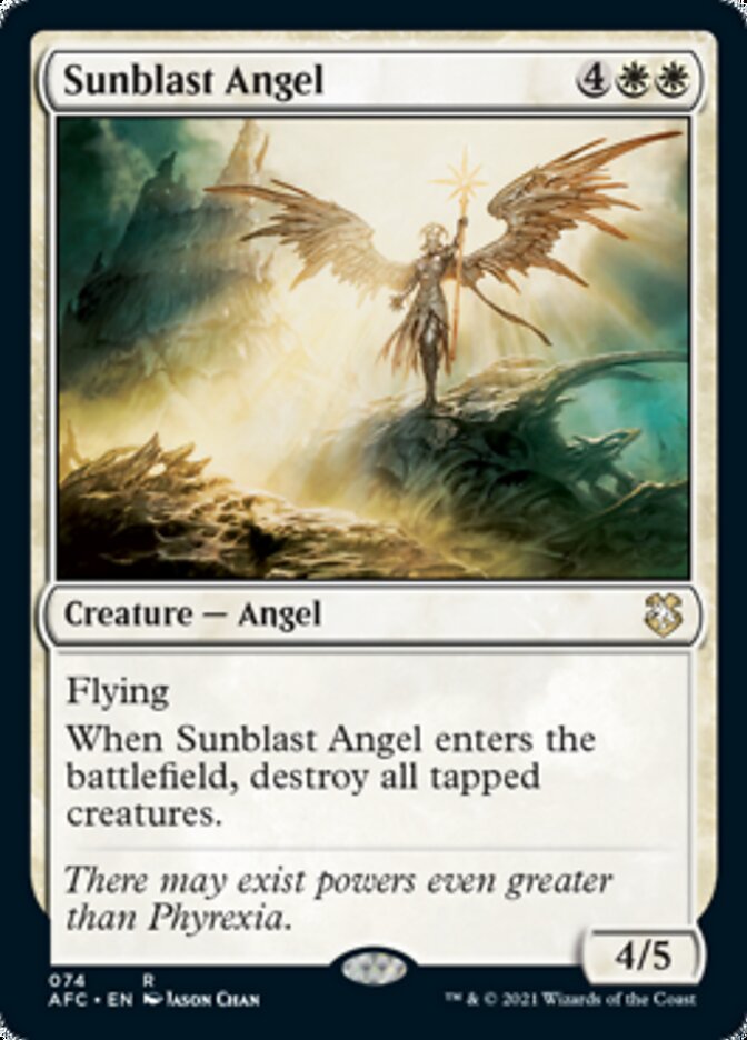 Sunblast Angel [Dungeons & Dragons: Adventures in the Forgotten Realms Commander] | Grognard Games