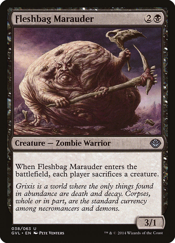 Fleshbag Marauder (Garruk vs. Liliana) [Duel Decks Anthology] | Grognard Games