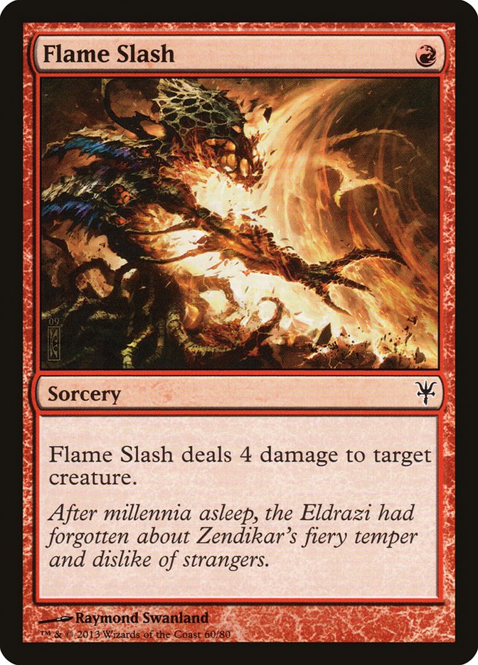 Flame Slash [Duel Decks: Sorin vs. Tibalt] | Grognard Games