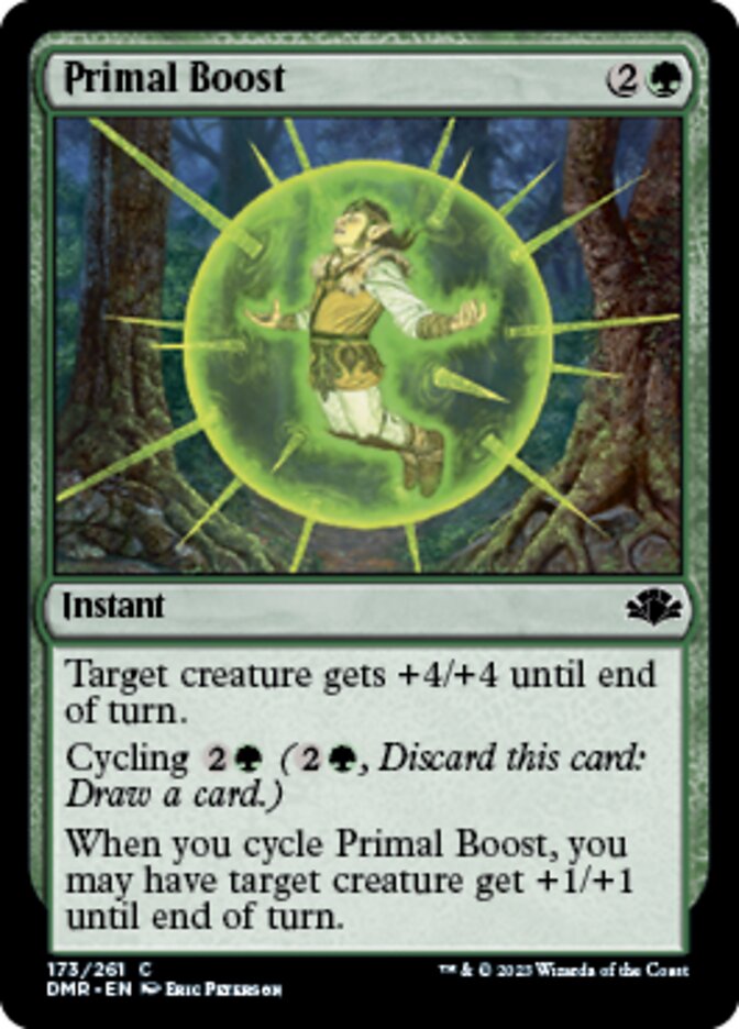 Primal Boost [Dominaria Remastered] | Grognard Games