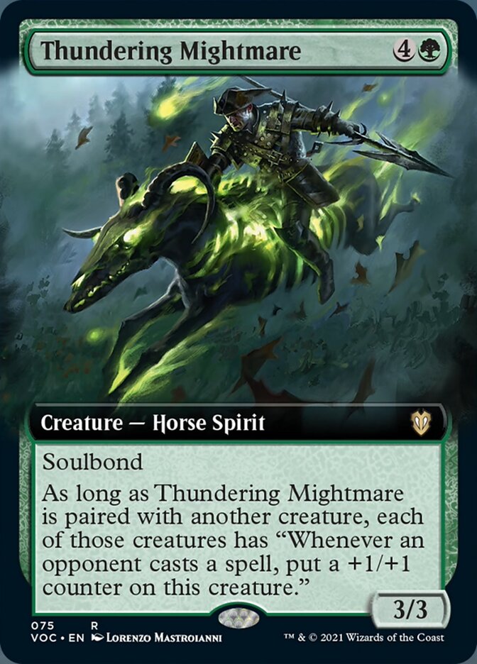 Thundering Mightmare (Extended) [Innistrad: Crimson Vow Commander] | Grognard Games