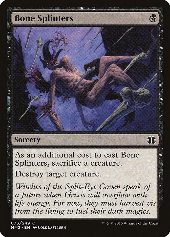 Bone Splinters [Modern Masters 2015] | Grognard Games