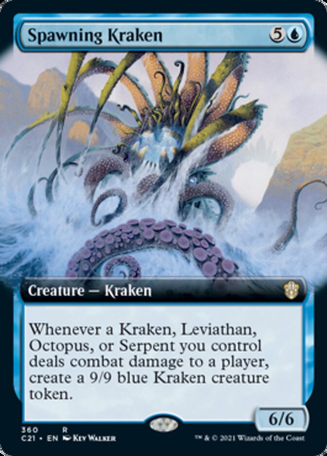 Spawning Kraken (Extended) [Commander 2021] | Grognard Games