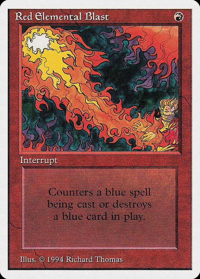 Red Elemental Blast [Summer Magic / Edgar] | Grognard Games