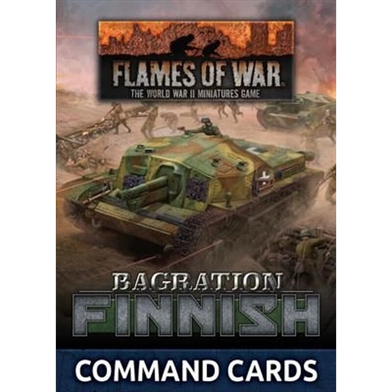 Flames of War Bagration Finnish Command Cards | Grognard Games