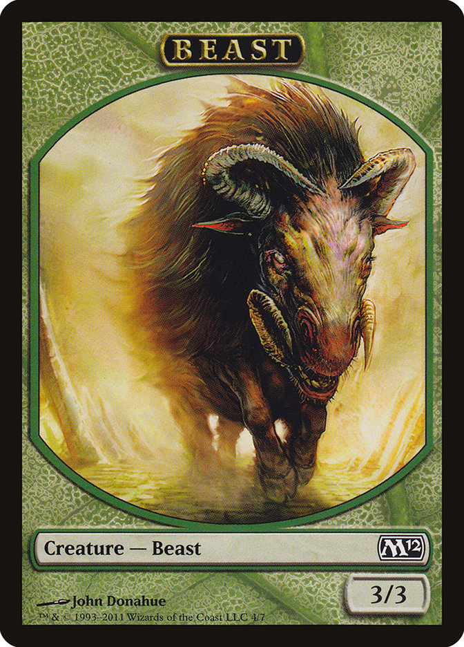 Beast [Magic 2012 Tokens] | Grognard Games