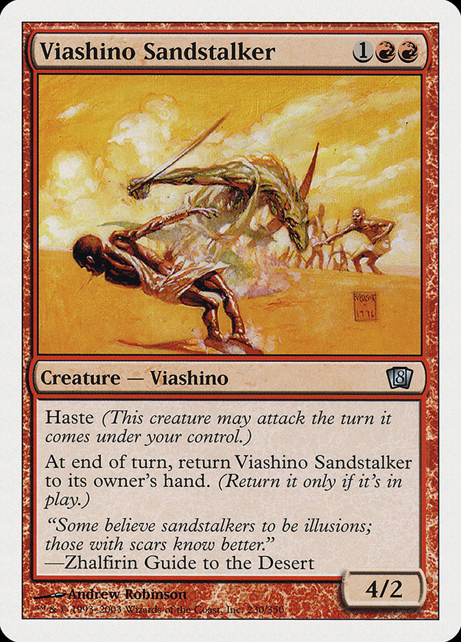 Viashino Sandstalker [Eighth Edition] | Grognard Games
