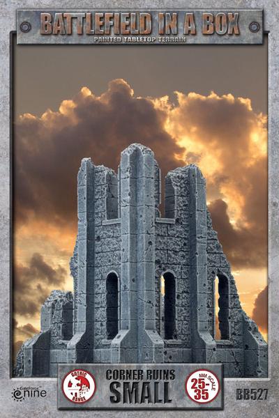 BB527 Gothic Battlefields Small Corner | Grognard Games