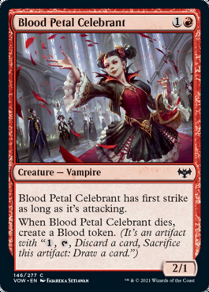 Blood Petal Celebrant [Innistrad: Crimson Vow] | Grognard Games