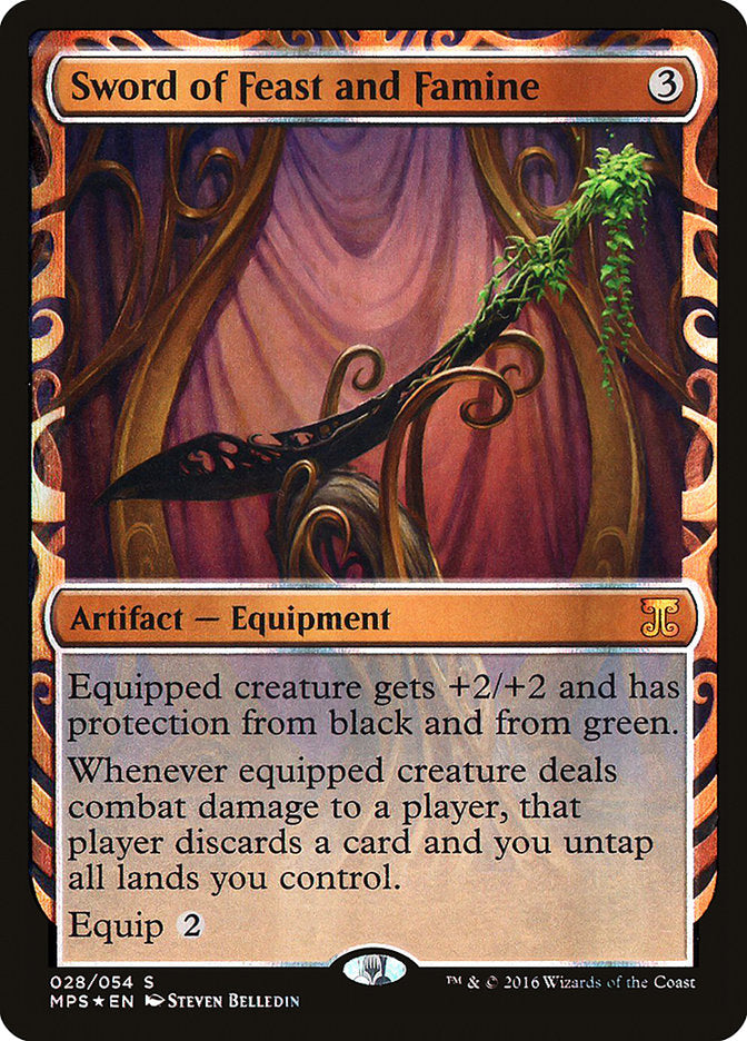 Sword of Feast and Famine [Kaladesh Inventions] | Grognard Games