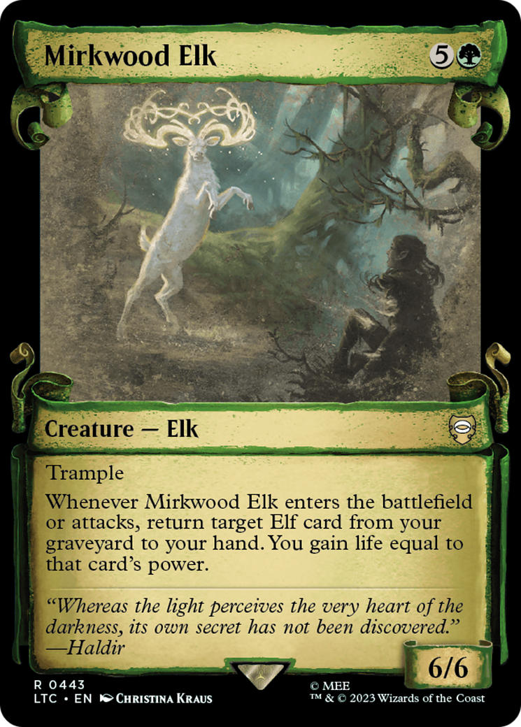 Mirkwood Elk [The Lord of the Rings: Tales of Middle-Earth Commander Showcase Scrolls] | Grognard Games