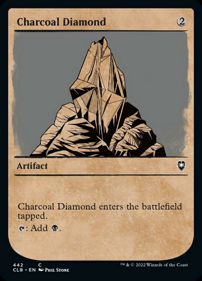 Charcoal Diamond (Showcase) [Commander Legends: Battle for Baldur's Gate] | Grognard Games