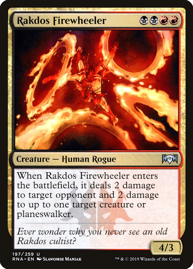 Rakdos Firewheeler [Ravnica Allegiance] | Grognard Games