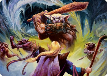 Den of the Bugbear (Dungeon Module) Art Card [Dungeons & Dragons: Adventures in the Forgotten Realms Art Series] | Grognard Games