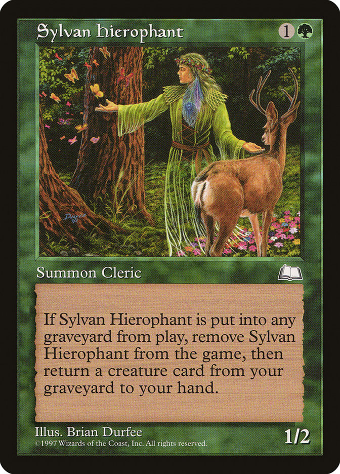 Sylvan Hierophant [Weatherlight] | Grognard Games