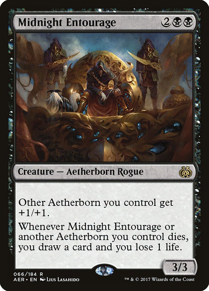 Midnight Entourage [Aether Revolt] | Grognard Games