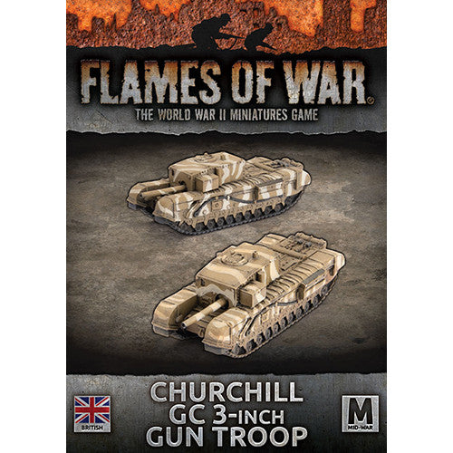 Churchill GC 3-inch Gun Troop | Grognard Games