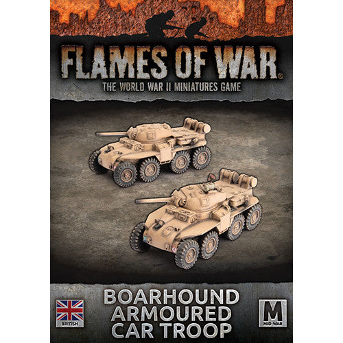 Boarhound Armoured Car Troop | Grognard Games