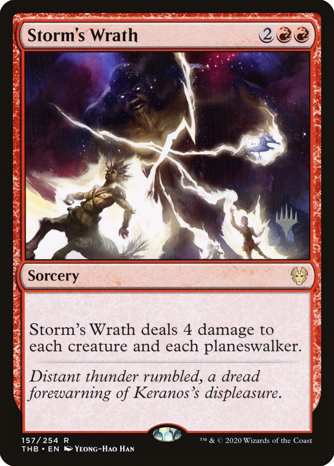 Storm's Wrath  (Promo Pack) [Theros Beyond Death Promos] | Grognard Games