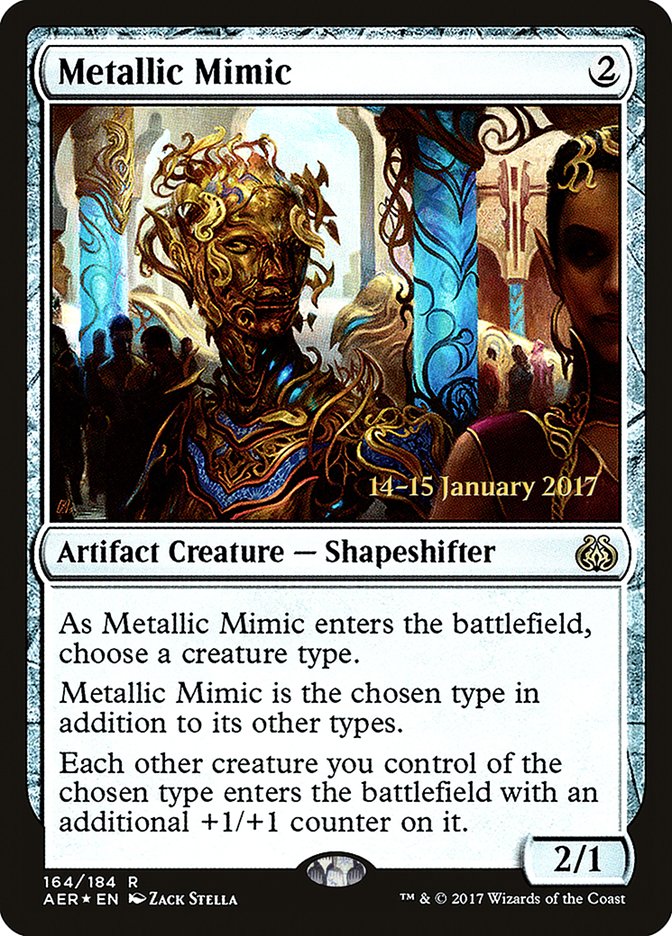 Metallic Mimic  [Aether Revolt Prerelease Promos] | Grognard Games