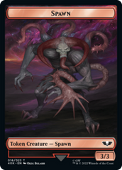 Spawn // Plaguebearer of Nurgle (Surge Foil) [Universes Beyond: Warhammer 40,000 Tokens] | Grognard Games