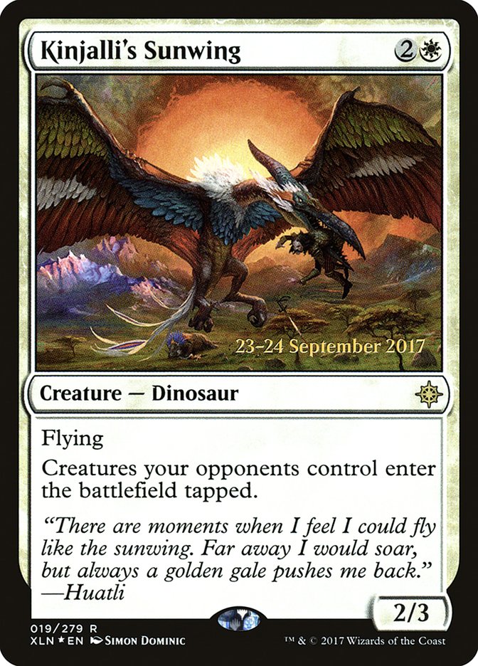 Kinjalli's Sunwing  [Ixalan Prerelease Promos] | Grognard Games