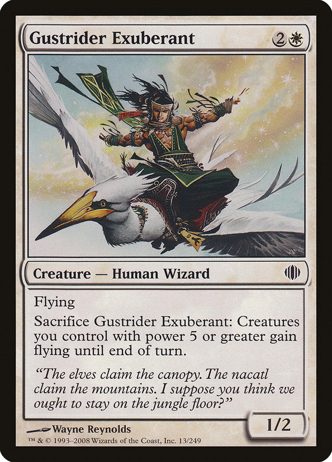 Gustrider Exuberant [Shards of Alara] | Grognard Games