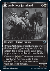 Ambitious Farmhand // Seasoned Cathar [Innistrad: Double Feature] | Grognard Games