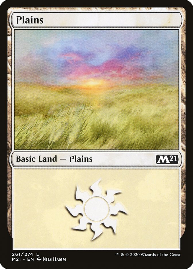 Plains (261) [Core Set 2021] | Grognard Games