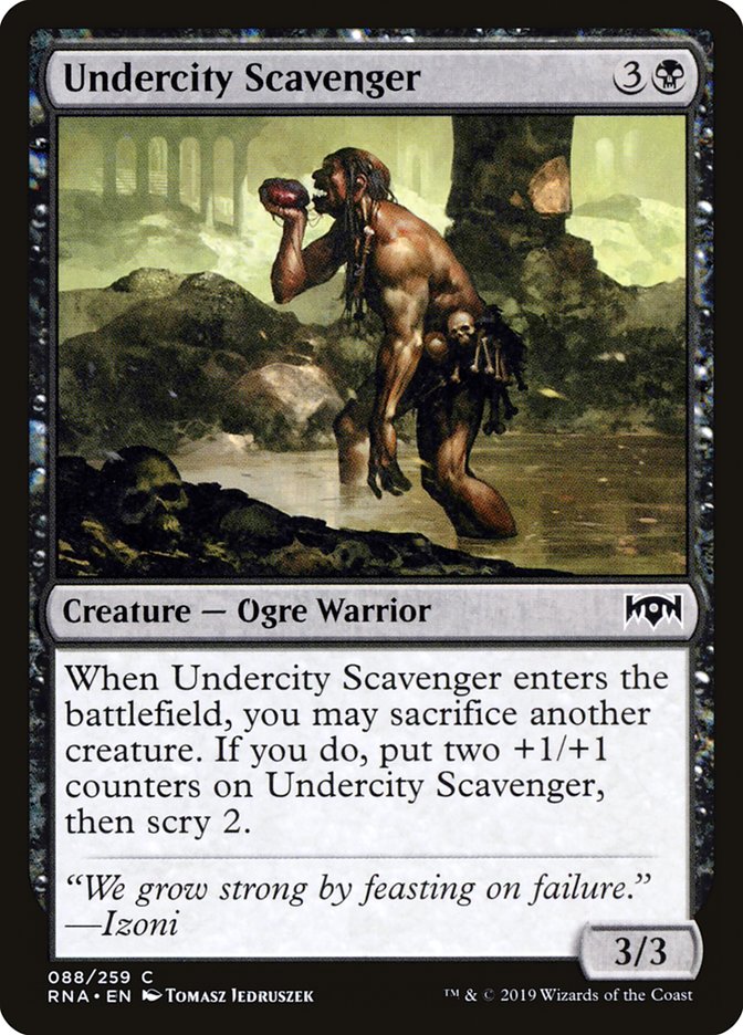 Undercity Scavenger [Ravnica Allegiance] | Grognard Games