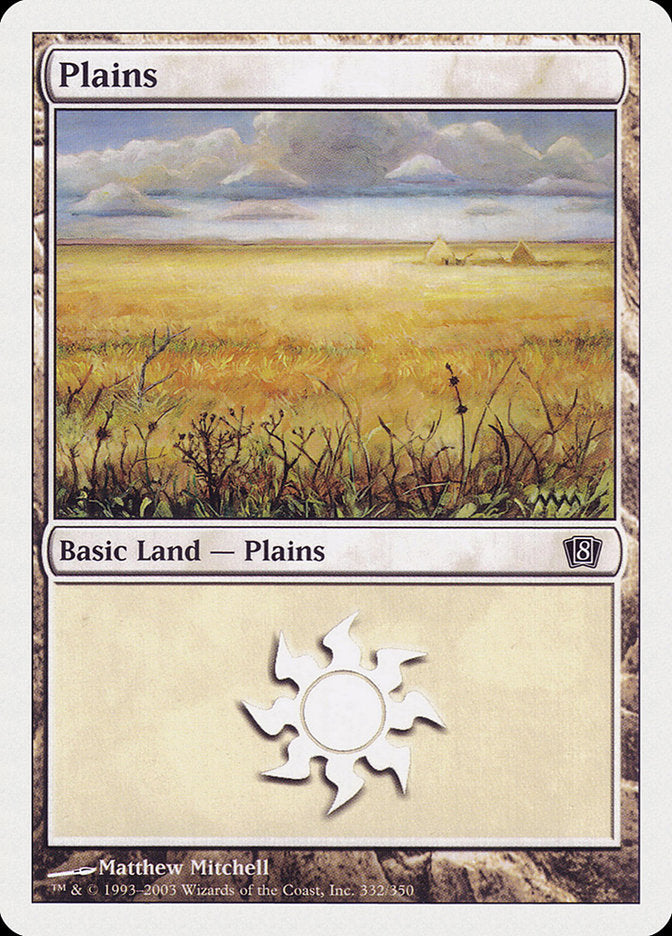 Plains (332) [Eighth Edition] | Grognard Games