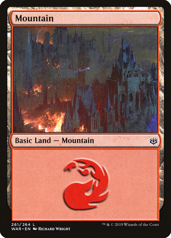 Mountain (261) [War of the Spark] | Grognard Games