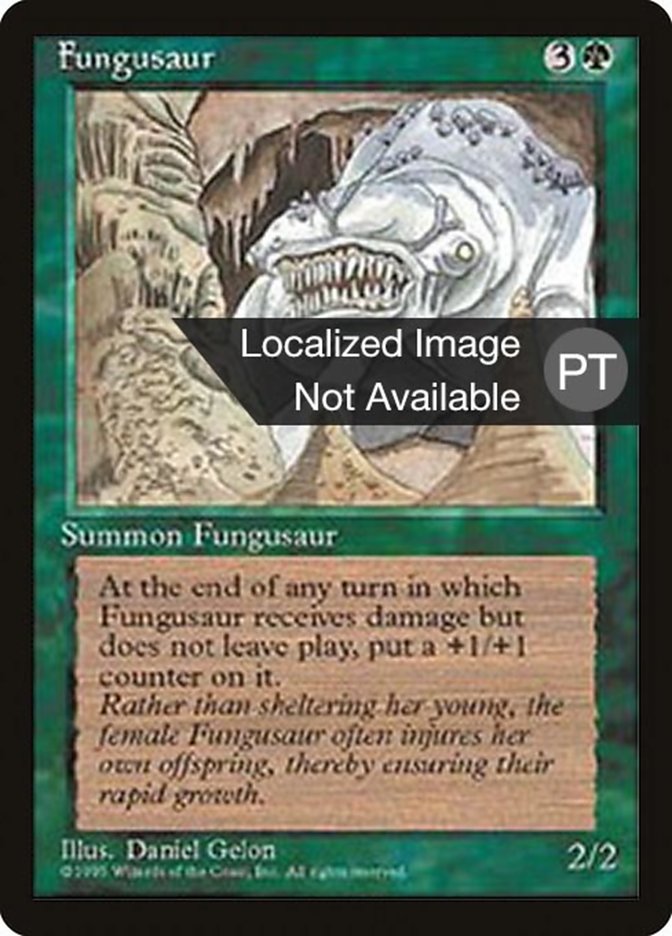 Fungusaur [Fourth Edition (Foreign Black Border)] | Grognard Games