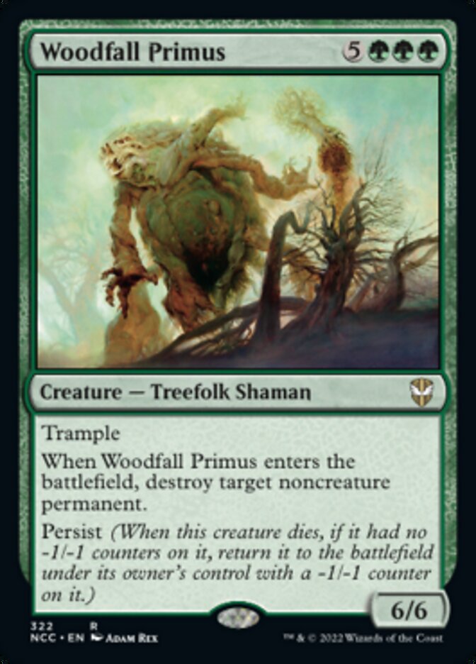 Woodfall Primus [Streets of New Capenna Commander] | Grognard Games